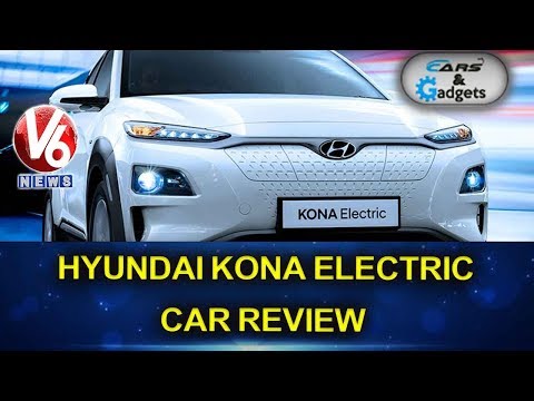 hyundai-kona-electric-car-review-in-telugu-|-cars-and-gadgets-|-v6-telugu-news