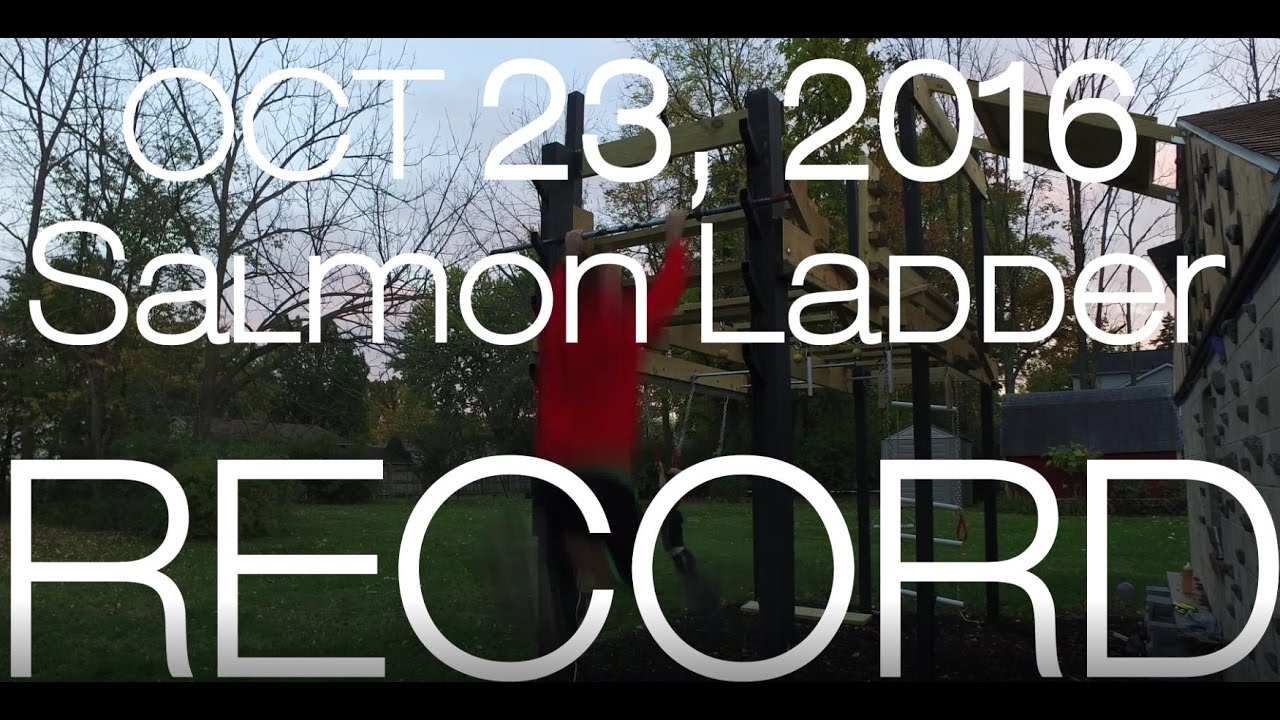 Salmon Ladder Record! YouTube