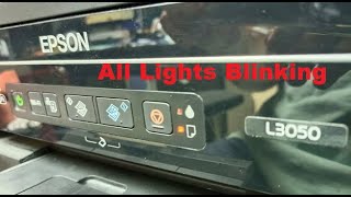 Epson L3050 All Lights Blinking