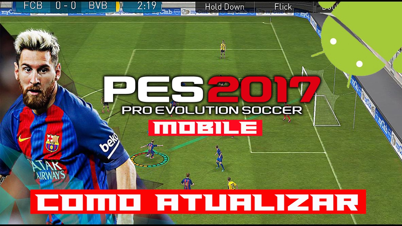 PES 2017 Mobile trará popular série de futebol para o Android e iOS