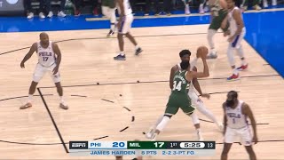 Joel Embiid vs Giannis 1v1 - All field goal attempts || Mar 4, 2023