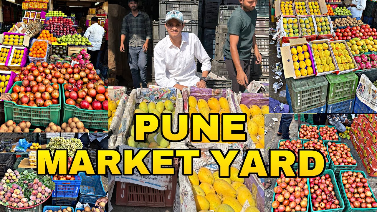 Pune Biggest Wholesale Fruit Market || MARKET YARD || MD ANAs VLOGs
