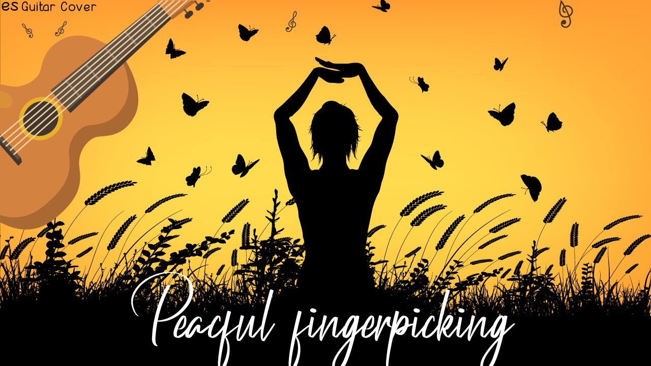Peaceful Fingerpicking Melody (Relaxing romantic, calming ) YouTube
