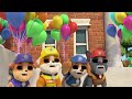 Paw patrol rubble and crew  monster how should i feel  mighty pups animation