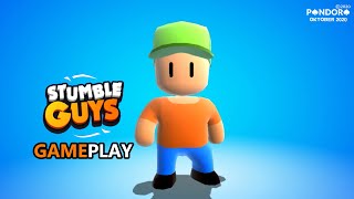 Stumble Guys: Multiplayer Royale - Testando o jogo que os