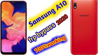Samsung A10 frp bypass 2020 Samsung A10 (A105f) Google account bypass| how to unlock frp Samsung A10