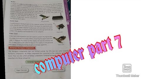 About output device laser printer plotter, speaker and projector part 7 class 6 touchpad in hindi