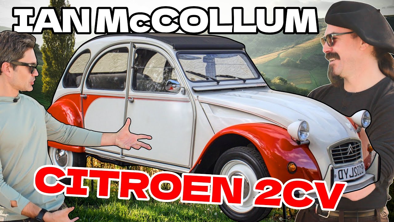 Citroen 2CV Яна Макколлума мощностью 26 лошадиных сил