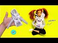 DIY: Como Hacer Sudadera en Miniatura de Panda para Muñecas Barbie!🐼👚🐱