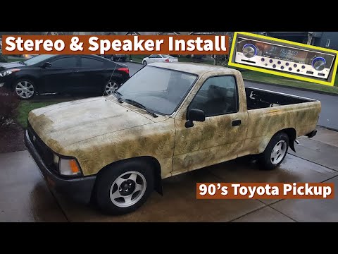 Radio Install 1992 Toyota Pickup/Hilux