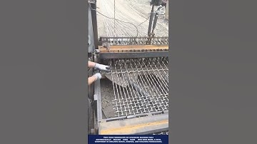 Weaving Machine Innovation in Wire Mesh Technology #machineinnovation #machinery