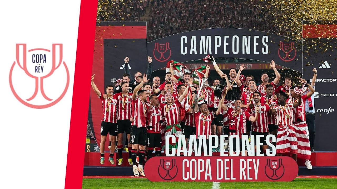 RESUMEN: ATHLETIC CLUB gana la COPA DEL REY tras ganar al Mallorca en ...
