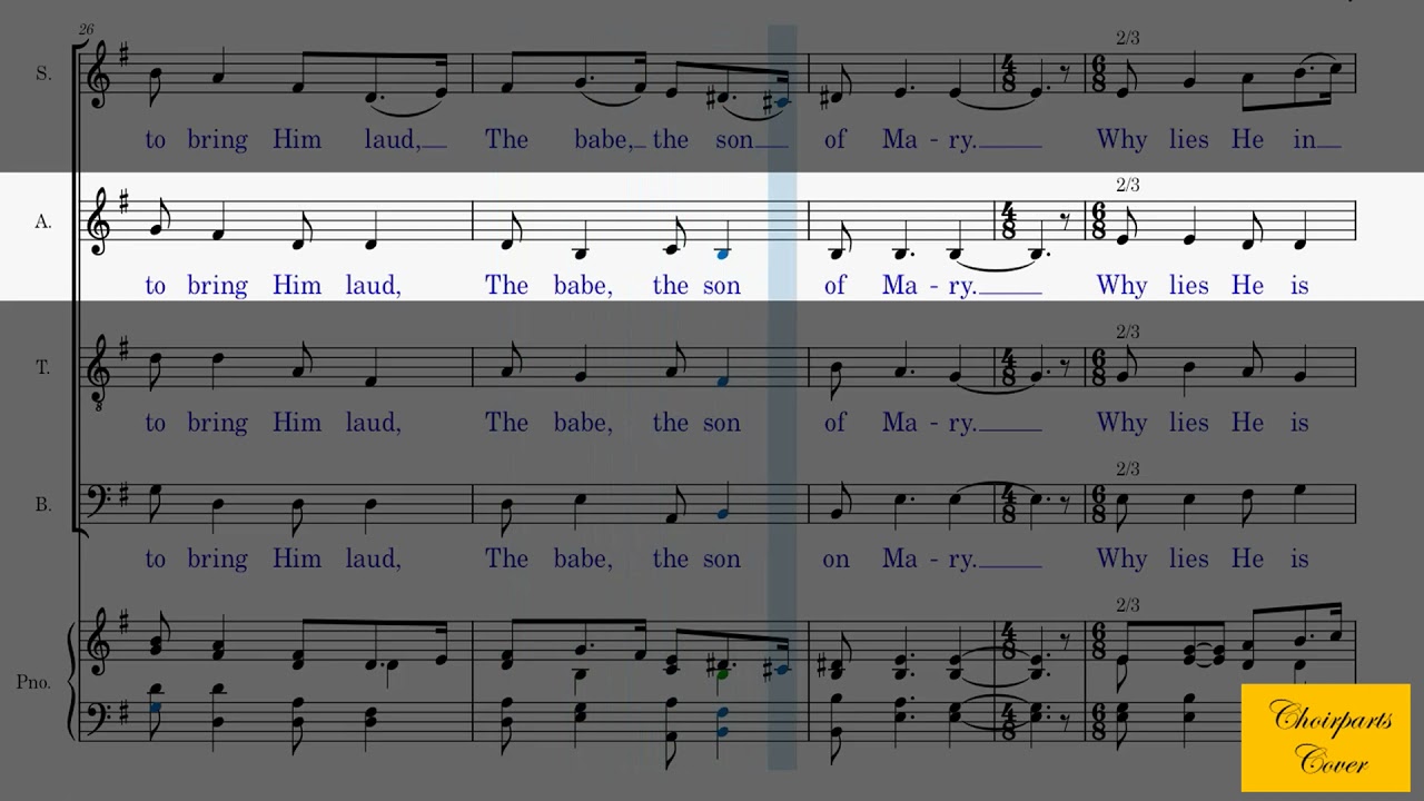 141 - What Child Is This | Alto