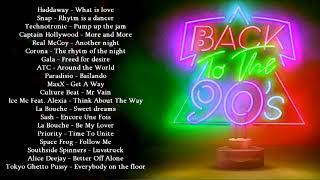 Disco Dance Hits 90's - Best '90s Songs