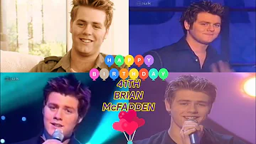 Young Brian McFadden Highlights + His 41th Birthday!