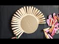 Simple paper wall hanging /paper craft ideas/paper craft for home decoration 