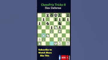 Chess Tricks #9 | Slav Defense Trap | Chessprix Tricks