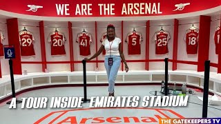 A KENYAN 🇰🇪 TOUR INSIDE ARSENAL'S EMIRATES STADIUM