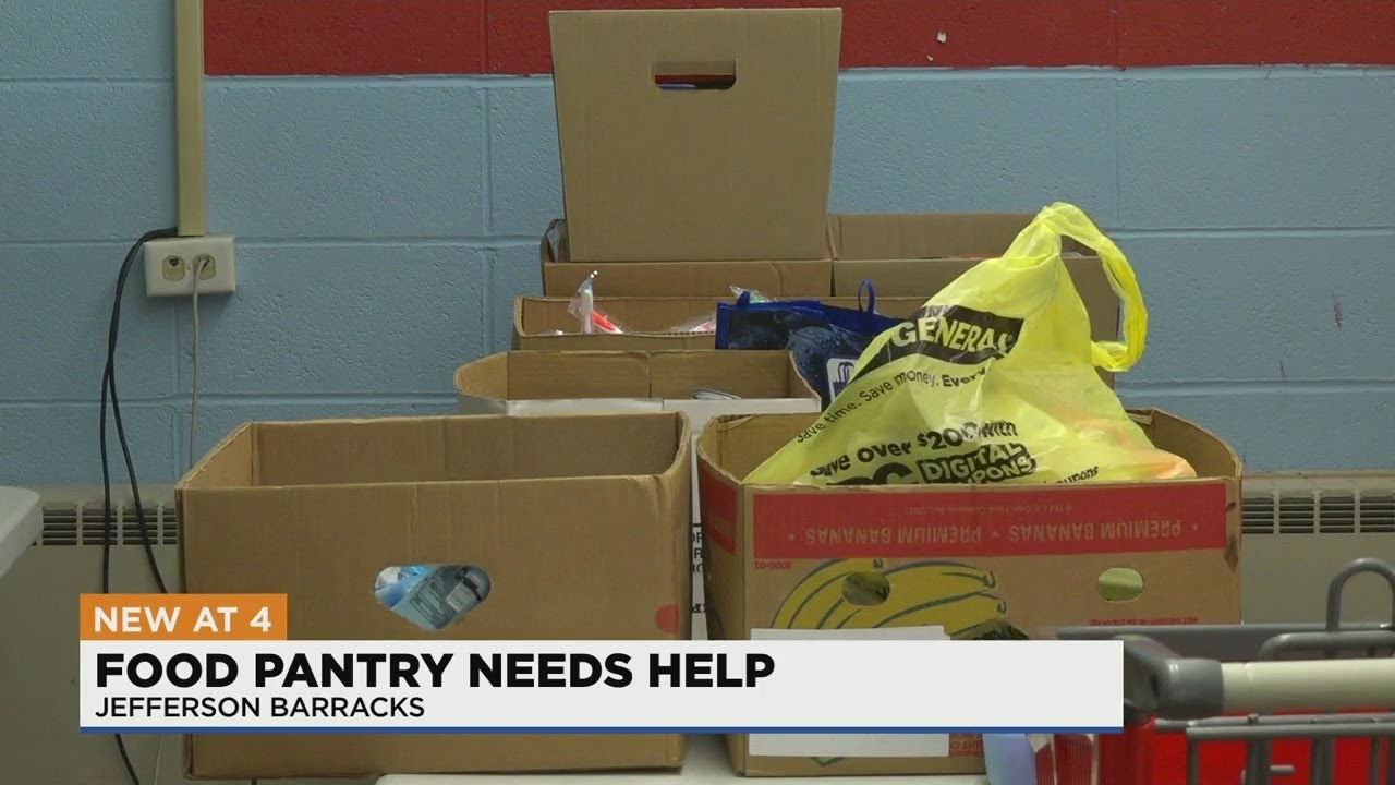 Jefferson Barracks food pantry to hold drive on Saturday - YouTube