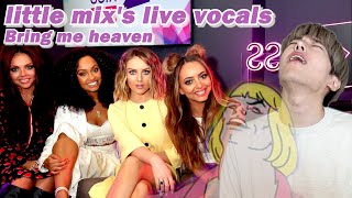 Korean React To little mix&#39;s live vocals that had everyone speechless