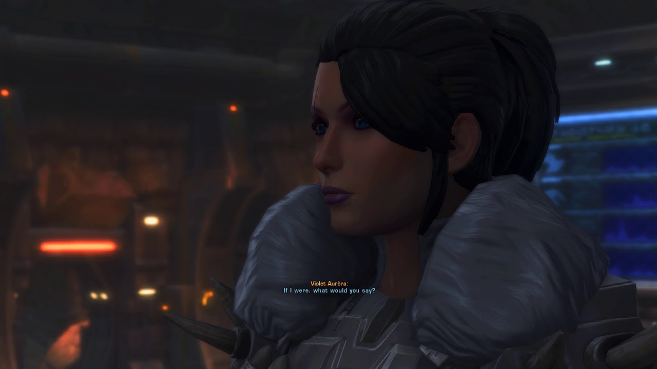 (SPOILERS)SWToR: (LS)The Nathema Conspiracy (Final Cutscene) Lana Romance