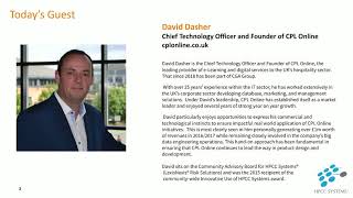HPCC Systems Community Focus - 5 Questions with David Dasher, CPL Online