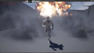 Explosion test in unreal engine