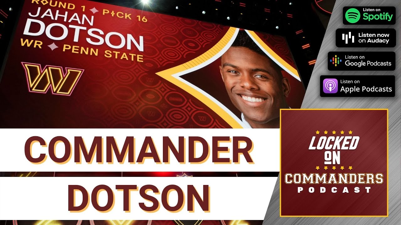 washington commander draft pick