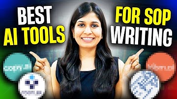 BEST AI TOOLS FOR SOP WRITING 🔥 | Statement of Purpose for study abroad