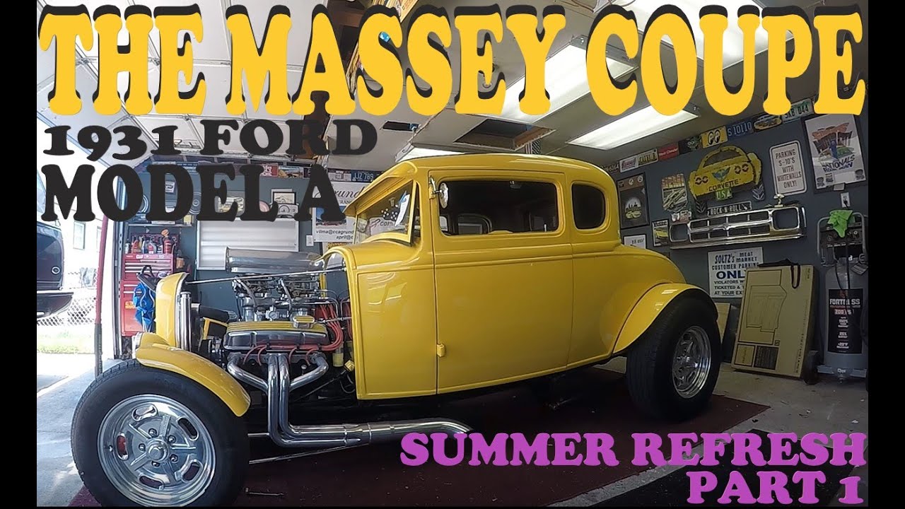 1931 Model A Hot Rod - The Massey Coupe - WhiteWall Steve's Good E'nuff
