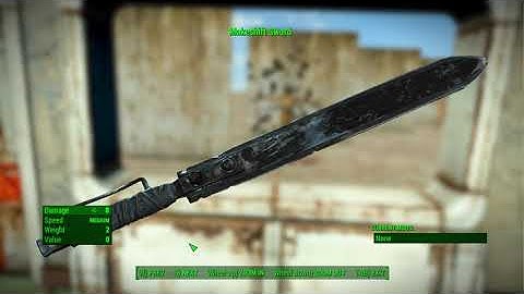 Fallout 4 Mod - Makeshift Sword