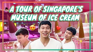 Museum of Ice Cream Tour! (Singapore Vlog ep3) | Enchong Dee