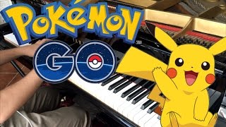 Pokémon  GO- Main Theme Piano Duet Ft Yeppo-Kun
