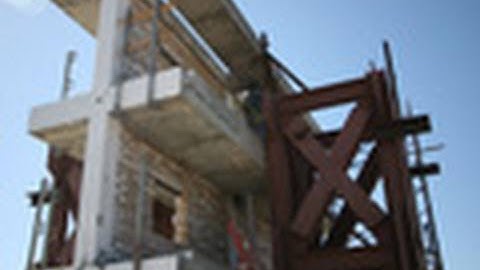 Earthquake Shake Table Rocks Buildings