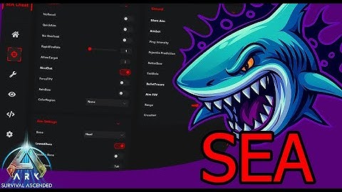 SEA | ARK ASCENDED HACK/CHEAT | AIMBOT | SPEEDHACK | ESP | MISC
