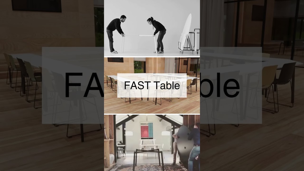 FAST Table: easy assembly, no tools required