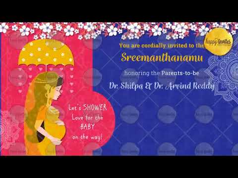 happy-pink-blue-baby-shower-invitation---sreemanthanamu---video-ecard-online-digital