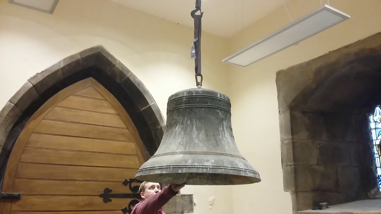 Christ Church bells removed - YouTube