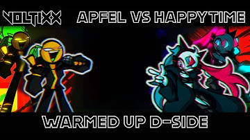 FNF: Warmed up D-side - Apfel vs Happytime