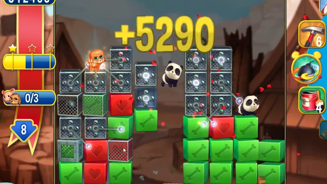 Pet Rescue Saga Level 3052 - NO BOOSTERS | SKILLGAMING