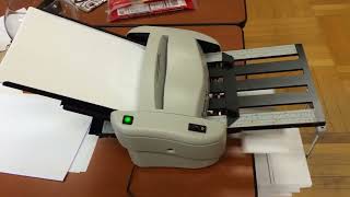 Martin Yale P7200 Auto Letter Folder Assembly and Demo