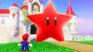 What happens when Mario collects the ULTIMATE Red Star in Super Mario Odyssey?