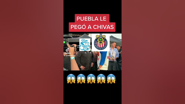PUEBLA LE PEGÓ A CHIVAS!!!!! #futbol #ligamx #chivas #puebla #gol