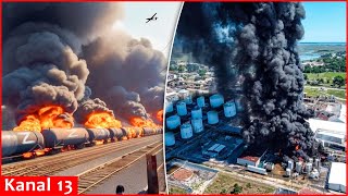 Download Lagu Ukraine began systematic attack tactic on Russian oil refineries and railway infrastructure MP3 Download Lagu Ukraine began systematic attack tactic on Russian oil refineries and railway infrastructure MP3