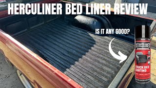 Herculiner roll on bedliner DIY