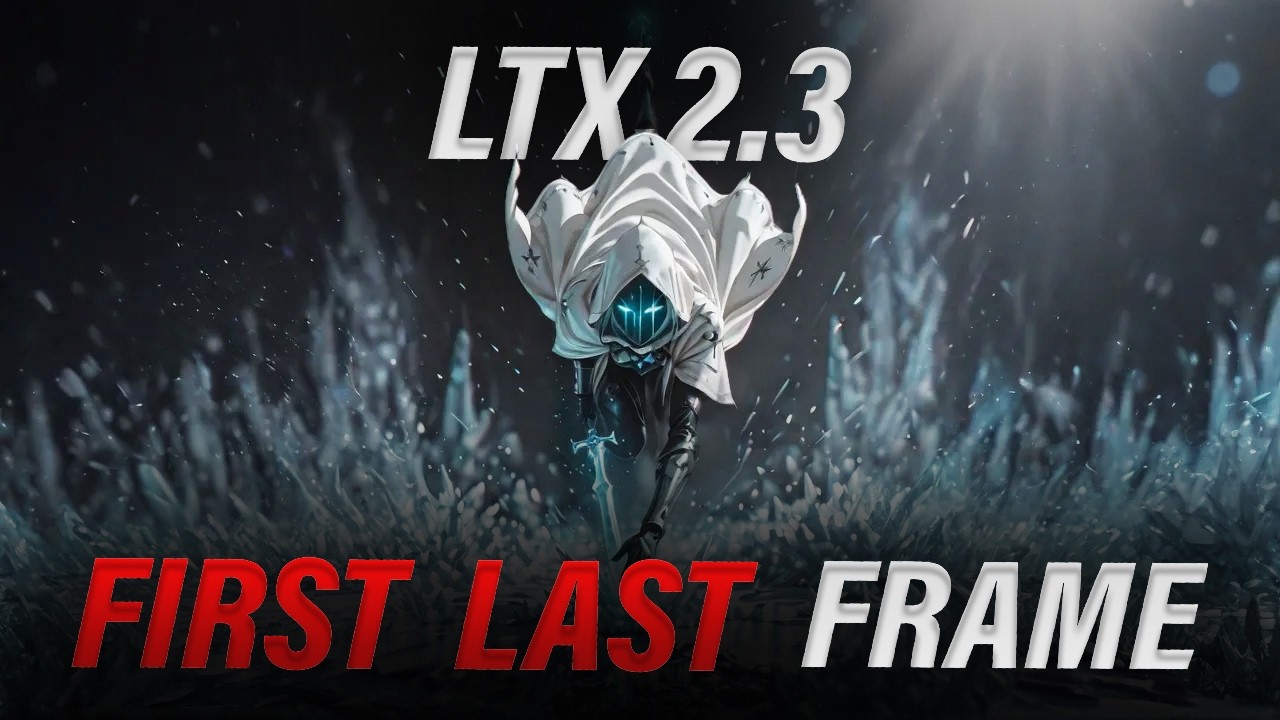 LTX 2.3 I2V First + Last Frame ComfyUI Workflow for Low VRAM - YouTube