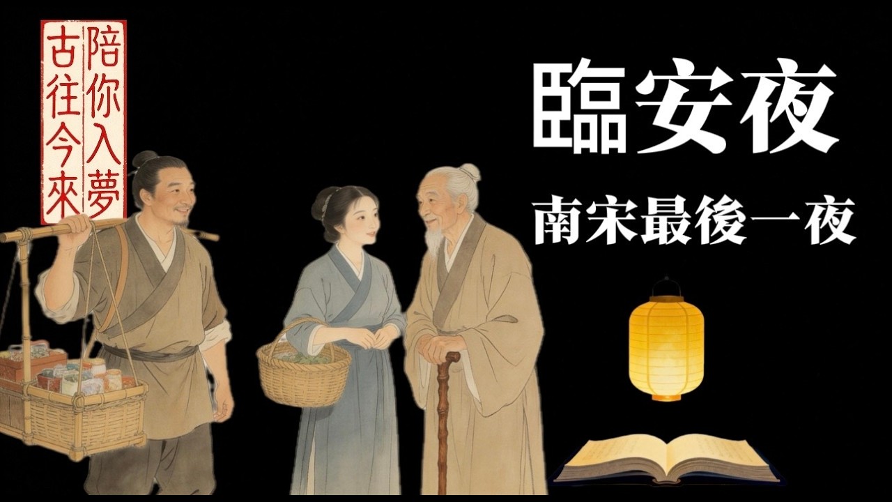 《南宋最後一夜｜沉浸式臨安睡前故事＋417Hz助眠音樂淨化負能量》