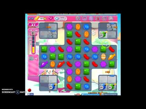 Candy Crush Level 258 help w/audio tips, hints, tricks - YouTube