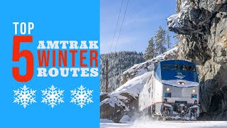 Amtrak Top 5 Winter Routes