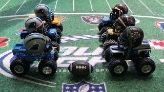 MONSTER TRUCK FOOTBALL PLAYOFF GAME “PANTHERS VS BUCS